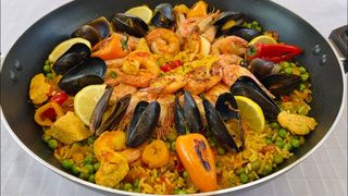 Paella Aux Fruits De Mer