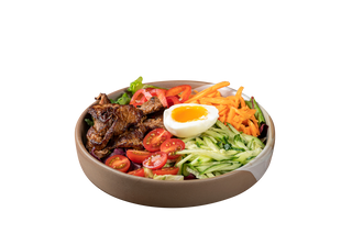 Кето салата с телешко