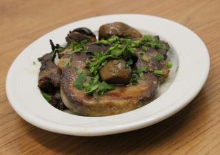 Телешки език с манатарка (180г)