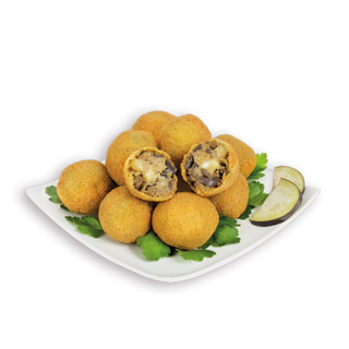 Polpettine De Berenjena Con Mozzarela Y Provola Ahumada (270 G.)