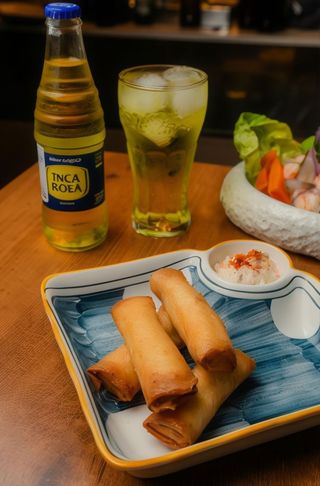 Tequeño Casero De Vegetales (4 Uds.)