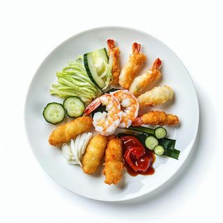 129. Moriawase tempura