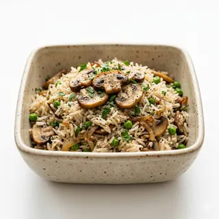 Arroz Con Champiñones