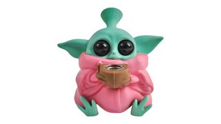 Bongo silikonowe Yoda siedzący