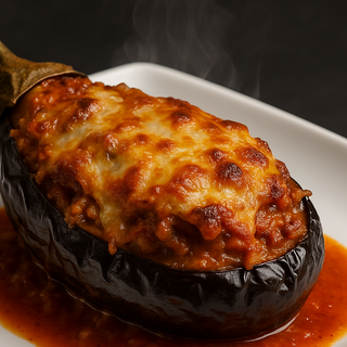 Ración De Berenjenas Rellenas