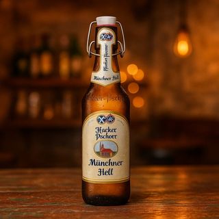 Hacker Pschorr Munchner Hell (rubia suave)