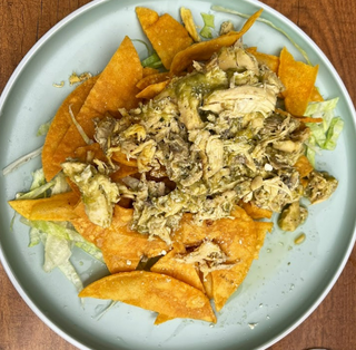 Chilaquiles Verdes Con Pollo