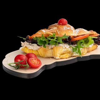 Croissant Frango e Philadelphia