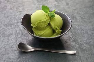 Gelato al tè verde