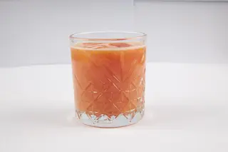 Fresh grapefruit juice