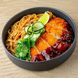 Tonkatsu  pork with Udon