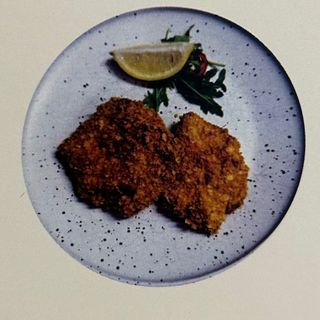 File de şalău în crustă de porumb