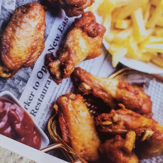 Alitas y muslitos de pollo (8 uds.)