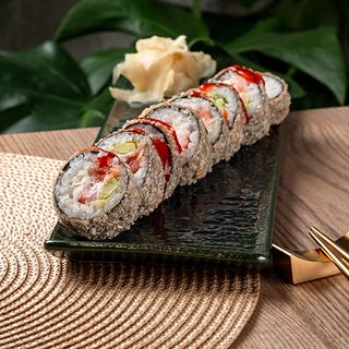 Панко рол з лососем і креветкою (260г)