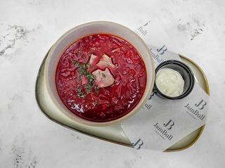 Борщ с мясом