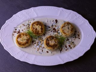 Сирники зі шпинатом