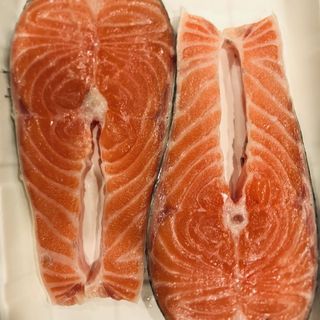 Salmón fresco a la plancha