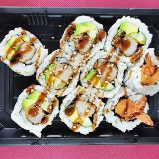 Uramaki Tempura Langostino