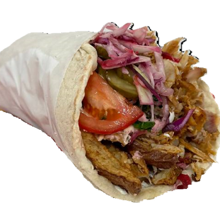 Shaorma Cristian de vita si curcan la lipie