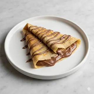 Clătite Nutella