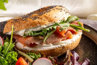 Bagel de Salmão Fumado