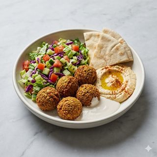 Piatto falafel