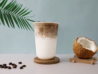 Leche De Coco Con Café