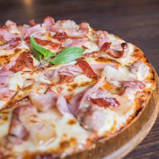Pizza de Bacon