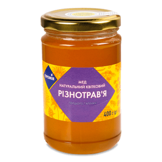 Мед натуральний «Премія» квітковий різнотрав'я (400г)