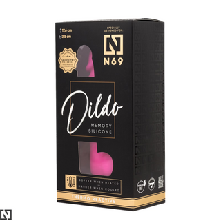 N69 różowe dildo 17,6 cm długości 3,5 cm 130469B