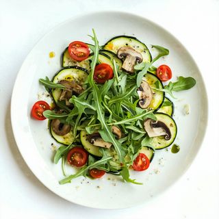 Ensalada carpaccio de calabacín