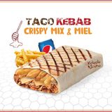 Menu Taco Kebab Crispy & Miel