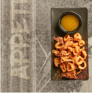 Хрупкави пикантни калмари