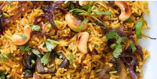 Mushroom Biriyani (G-VO)