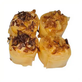 Hot Salmão Crispy (4 Unidade)