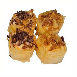 Hot Salmão Crispy (4 Unidade)