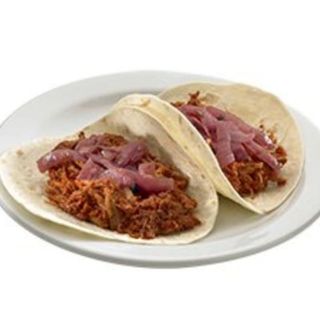 Tacos de cochinita pibil, 2 unidades