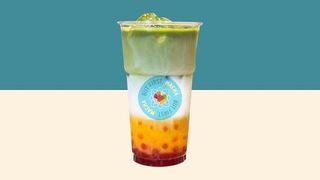 Macha Blossom Bubble Tea