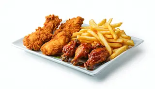 Meniu combo medie crispy+aripioare picante