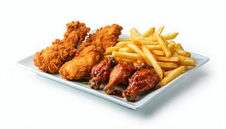 Meniu combo medie crispy+aripioare picante