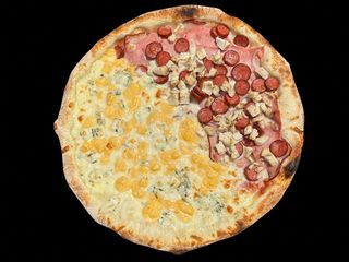 Піца "М'ясна&Сирна" 40 см. (890g)