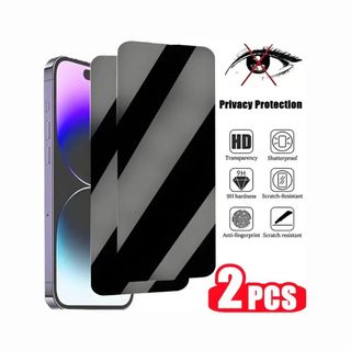 2pcs Full Cover Privacy Glass Screen Protector 11 Pro 2 ცალი