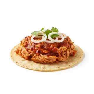 Taco De Tinga De Pollo (1 Ud.)
