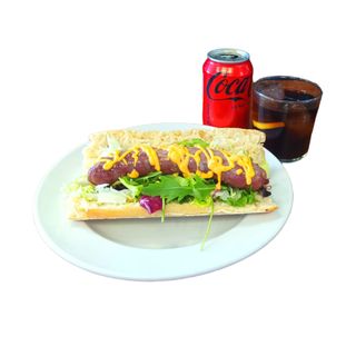 Butifarra Del País + bebida de 33 cl