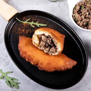 Կարկանդակ Տապակած տնական մսով