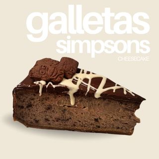 Galleta Simpsons Cheesecake