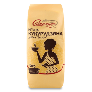 Крупа кукурудзяна «Сквирянка» шліфована екстра (0,8кг)