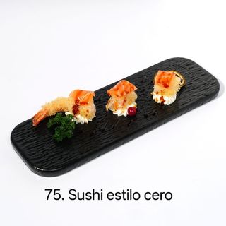 Sushi estilo cero (3 uds.)