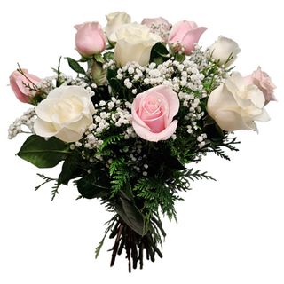 Seis Rosas Blancas y Seis Rosas Rosas