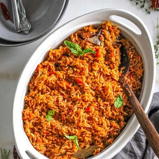 ChopStop Jollof twist with egg
